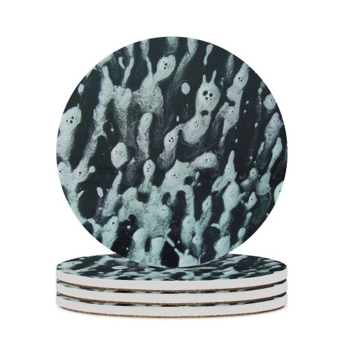 yanfind Ceramic Coasters (round) Sud Suds Foam Espuma Soap Soapy  Car Wash Clean Cleaning Window Family Game Intellectual Educational Game Jigsaw Puzzle Toy Set