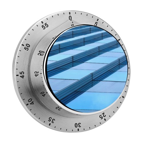 yanfind Timer Rob Oo Architecture Haagsche Zwaan Hague Netherlands Look Abstract Glass Stripes 60 Minutes Mechanical Visual Timer