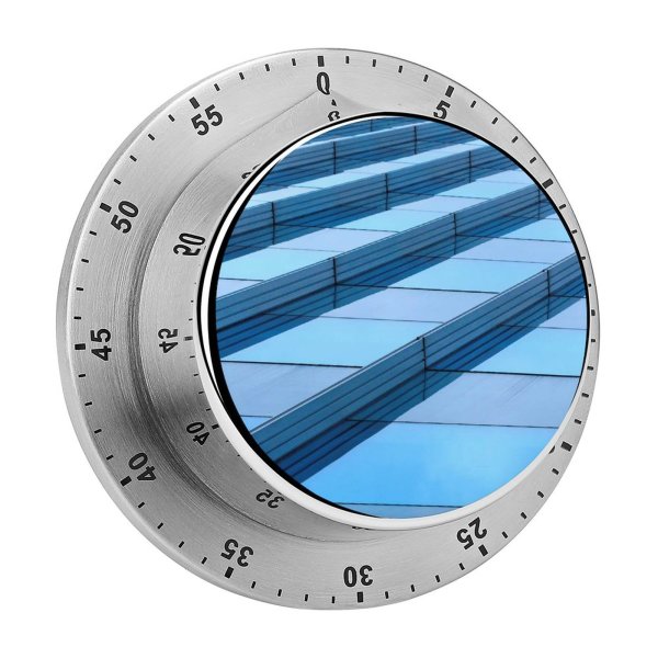 yanfind Timer Rob Oo Architecture Haagsche Zwaan Hague Netherlands Look Abstract Glass Stripes 60 Minutes Mechanical Visual Timer