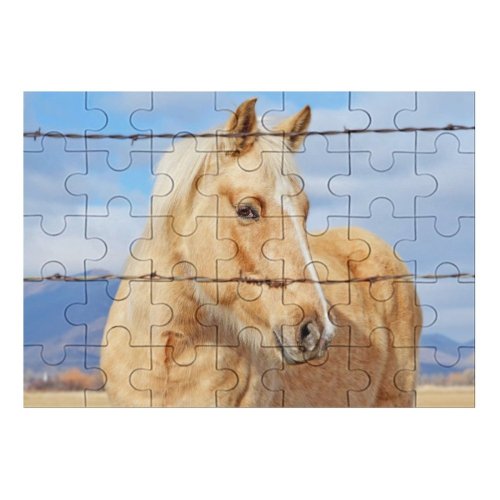 yanfind Picture Puzzle Horse Fence Portrait Bokeh Family Game Intellectual Educational Game Jigsaw Puzzle Toy Set