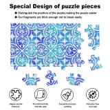 yanfind Picture Puzzle Spanish Portuguese Arabic Flooring Mexican Watercolor Ceramics Porcelain Pottery  Moroccan Medallion Family Game Intellectual Educational Game Jigsaw Puzzle Toy Set