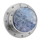 yanfind Timer Texture Winter Snow  Norway Christmas Xmas Frost Freezing 60 Minutes Mechanical Visual Timer