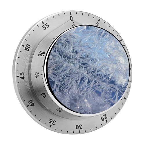 yanfind Timer Texture Winter Snow  Norway Christmas Xmas Frost Freezing 60 Minutes Mechanical Visual Timer