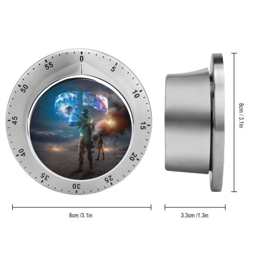 yanfind Timer Technology Soldiers Virtual Reality VR Experience  Warfare Future Tech 60 Minutes Mechanical Visual Timer