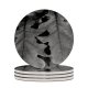 yanfind Ceramic Coasters (round) Tree Trees Leaf Leaves Colorful Young Grow Growing Spring Springtime  Sunshine Family Game Intellectual Educational Game Jigsaw Puzzle Toy Set