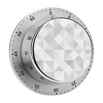 yanfind Timer Dimensional  Seamless Softness   Elegance Grid  Shaped Space Creativity 60 Minutes Mechanical Visual Timer