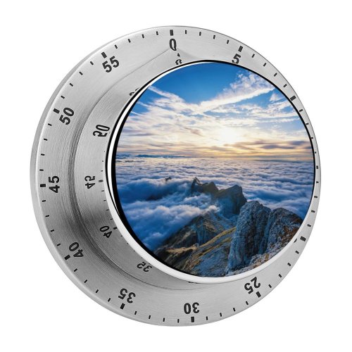 yanfind Timer Dominic Kamp Santis Highest   Swis Alps Panorama Switzerland 60 Minutes Mechanical Visual Timer