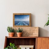yanfind Picture Puzzle Atmospheric  Over Travel Reflection Liquid Liaoning Beauty Aquatic Sport Empty Nautical Family Game Intellectual Educational Game Jigsaw Puzzle Toy Set