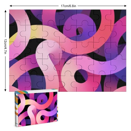 yanfind Picture Puzzle Abstract  Light Family Game Intellectual Educational Game Jigsaw Puzzle Toy Set