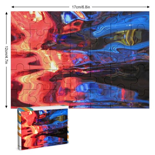 yanfind Picture Puzzle Abstract Abstraction Art Clean Colorful Concept Creativity Current Curve Dark Design Flame Family Game Intellectual Educational Game Jigsaw Puzzle Toy Set