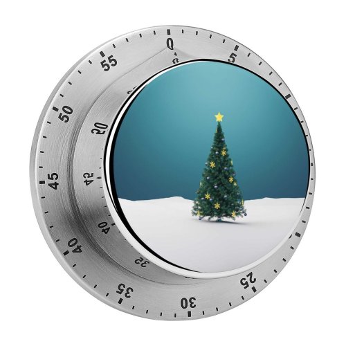 yanfind Timer Celebrations Christmas Tree Decoration Xmas 60 Minutes Mechanical Visual Timer