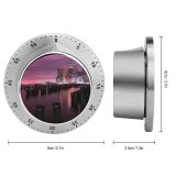 yanfind Timer Timo  York City Downtown Brooklyn  Park River Night Cityscape City 60 Minutes Mechanical Visual Timer