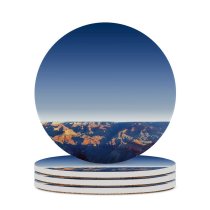 yanfind Ceramic Coasters (round) Mather Point Grand Canyon National Park Arizona Rock Formations Point Travel Tourist Family Game Intellectual Educational Game Jigsaw Puzzle Toy Set