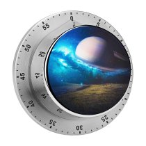 yanfind Timer Thiago Garcia Fantasy Exploring Saturn Planet Surreal Time Travel Space 60 Minutes Mechanical Visual Timer