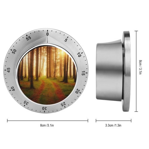 yanfind Timer Johannes Plenio Foreign Path Sunlight  Woods 60 Minutes Mechanical Visual Timer