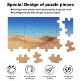 yanfind Picture Puzzle Desert Sand Dunes Clear Sky Family Game Intellectual Educational Game Jigsaw Puzzle Toy Set