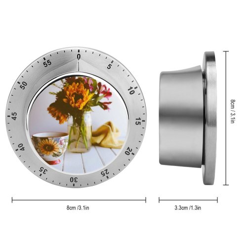 yanfind Timer Tea Images Arrangement Bouquet  Pottery Flowers Coffee Plant Summer Time Pictures 60 Minutes Mechanical Visual Timer