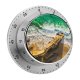 yanfind Timer Romain Guy Seashore Aerial Beach Cliff Ocean  Beautiful Birds  Sand 60 Minutes Mechanical Visual Timer