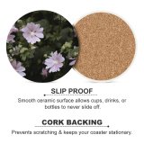 yanfind Ceramic Coasters (round) Rainy Geranium Images Botanical  Plant Garden  Flower Floral Petal Free Family Game Intellectual Educational Game Jigsaw Puzzle Toy Set