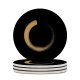 yanfind Ceramic Coasters (round) Motion Simplicity Studio Above Watercolor Classical  Stroke Craft Vitality Retro Gold002 Family Game Intellectual Educational Game Jigsaw Puzzle Toy Set