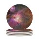 yanfind Ceramic Coasters (round) Space  Nebula Astronomy Outer Space Interstellar Cloud  Cosmos Family Game Intellectual Educational Game Jigsaw Puzzle Toy Set