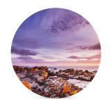 yanfind Ceramic Coasters (round) Bay Fires Tasmania Australia Sunrise Rocky Coast Seascape Ocean Clouds Purple Sky Family Game Intellectual Educational Game Jigsaw Puzzle Toy Set