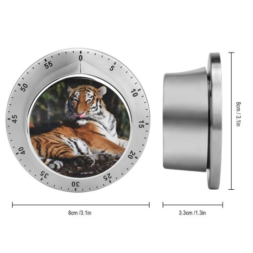 yanfind Timer   Big Cat Carnivore Wild Closeup 60 Minutes Mechanical Visual Timer