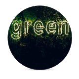 yanfind Ceramic Coasters (round) Daria Shevtsova Neon Plant Illuminated Leaves Family Game Intellectual Educational Game Jigsaw Puzzle Toy Set