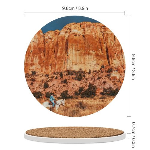 yanfind Ceramic Coasters (round) Hay Images Greenery  Hat Canyon Santa Boots  Outdoors Free States Family Game Intellectual Educational Game Jigsaw Puzzle Toy Set