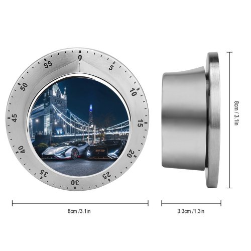 yanfind Timer Cars Sián FKP London 60 Minutes Mechanical Visual Timer