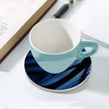 yanfind Ceramic Coasters (round) Abstract Dark Vivo NEX Family Game Intellectual Educational Game Jigsaw Puzzle Toy Set