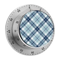 yanfind Timer Rag Kitchen England Shaped Tweed Seamless  Cage Rhombus Highlands Scottish Skirt 60 Minutes Mechanical Visual Timer