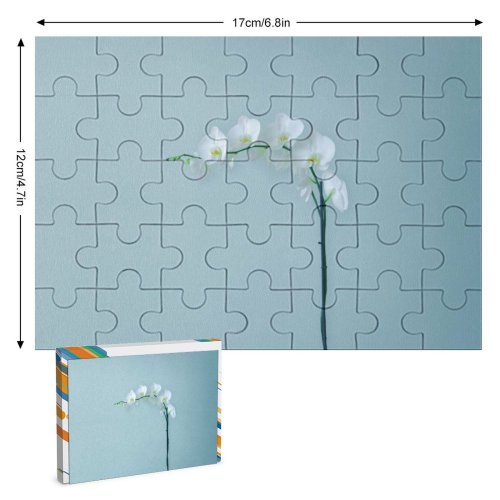 yanfind Picture Puzzle Orchids Orchid Flowers Branch Artificial Stock Family Game Intellectual Educational Game Jigsaw Puzzle Toy Set