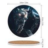 yanfind Ceramic Coasters (round) Vadim Sadovski Space Astronaut Space Station Laptop SciFi Space Suit Lights Family Game Intellectual Educational Game Jigsaw Puzzle Toy Set