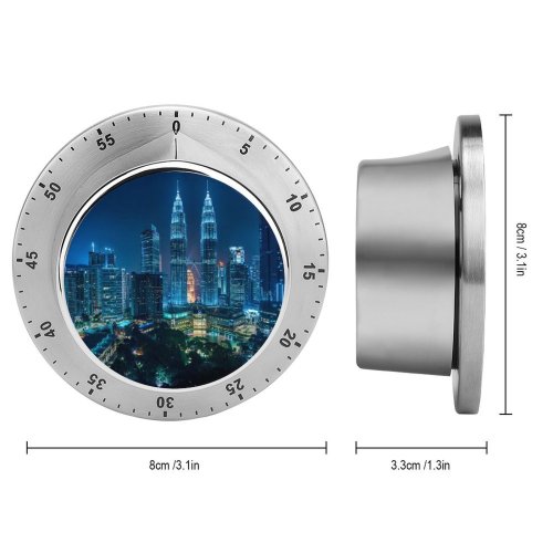 yanfind Timer Trey Ratcliff Petronas Towers Kuala Lumpur Malaysia Cityscape Night Lights Architecture Skyscrapers 60 Minutes Mechanical Visual Timer