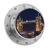 yanfind Timer Vincentiu Solomon London  United  River Thames Night Time Ancient Architecture 60 Minutes Mechanical Visual Timer