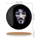 yanfind Ceramic Coasters (round) Chaozzy Lin Anonymous  Hoodie Guy Fawkes Family Game Intellectual Educational Game Jigsaw Puzzle Toy Set
