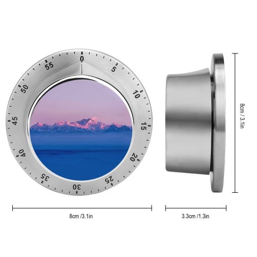 yanfind Timer Himalayas  Range Sunrise Winter Above Clouds Mountains 60 Minutes Mechanical Visual Timer