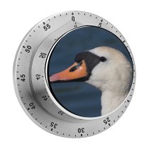 yanfind Timer  Svane Lake Birds Vertebrate Bird Beak Ducks Geese Swans Waterfowl Wildlife 60 Minutes Mechanical Visual Timer