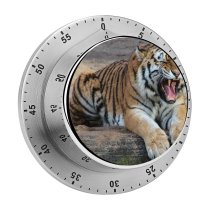 yanfind Timer  Roaring Wild  Carnivore Big Cat 60 Minutes Mechanical Visual Timer