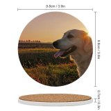 yanfind Ceramic Coasters (round) Golden Images Pet  Veneto Fun Public Grass Sky Wallpapers Outdoors Sunlight Family Game Intellectual Educational Game Jigsaw Puzzle Toy Set