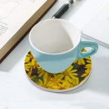 yanfind Ceramic Coasters (round) Images Spring Petal Aster Wallpapers Plant Asteraceae Pollen Free Pictures Daisy Flower Family Game Intellectual Educational Game Jigsaw Puzzle Toy Set