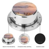 yanfind Timer Dominic Kamp Rigi Kulm Mount Rigi  Range Landscape Snow Covered Winter 60 Minutes Mechanical Visual Timer