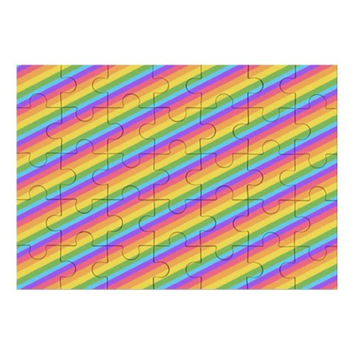 yanfind Picture Puzzle Rainbow Stripes Abstract Art Cartoon Christmas Colorful Concept Creative Cute Decoration Decorative Family Game Intellectual Educational Game Jigsaw Puzzle Toy Set