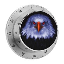 yanfind Timer Black Dark Eagle Bird Prey Raptors Eyes 60 Minutes Mechanical Visual Timer