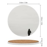 yanfind Ceramic Coasters (round) Images Public Snow Lonely Wallpapers Windy Beach Deserted Winter Wind Pictures Silhouette Family Game Intellectual Educational Game Jigsaw Puzzle Toy Set