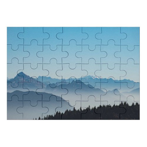 yanfind Picture Puzzle Olivier Miche Mountains Foggy Morning Serene Clear Sky French Prealps France Family Game Intellectual Educational Game Jigsaw Puzzle Toy Set