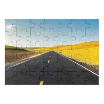 yanfind Picture Puzzle Youen California Meadow Country Side USA Landscape Endless Road Clear Sky Scenery Family Game Intellectual Educational Game Jigsaw Puzzle Toy Set