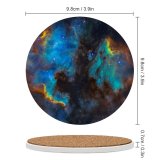 yanfind Ceramic Coasters (round) Space Pelican Nebula Cygnus Galaxy Astronomy Family Game Intellectual Educational Game Jigsaw Puzzle Toy Set