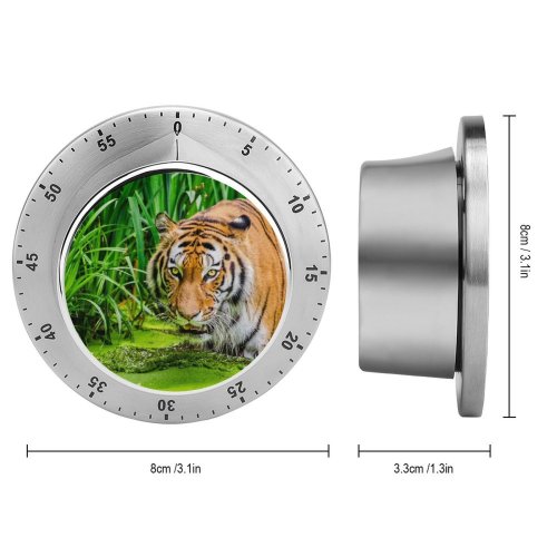 yanfind Timer  Pond Big Cat 60 Minutes Mechanical Visual Timer